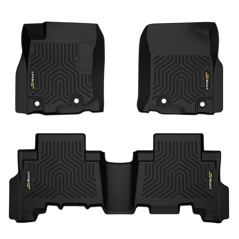 Set of 4 TPE All Weather Floor Mats for Toyota 4Runner, Lexus GX460