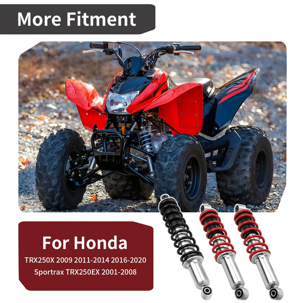3X Shock Absorber for Honda Sportrax TRX250EX (2001–2008) / TRX250X (2009–2020)