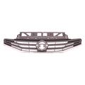 Replacement Gray Chrome/Painted Front Grille for 2014-2016 Nissan Versa