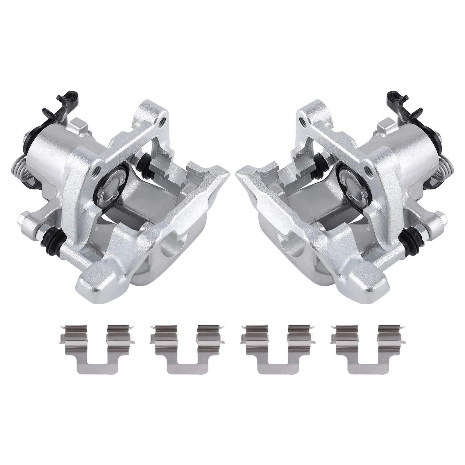 Set of 2 Rear Disc Brake Calipers for Volkswagen Jetta GTI Golf (2005–2010)