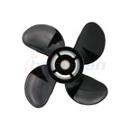 Propeller 10.2x12 for Suzuki 35-65hp Motor (13 Tooth, 4 Blades, Aluminum)