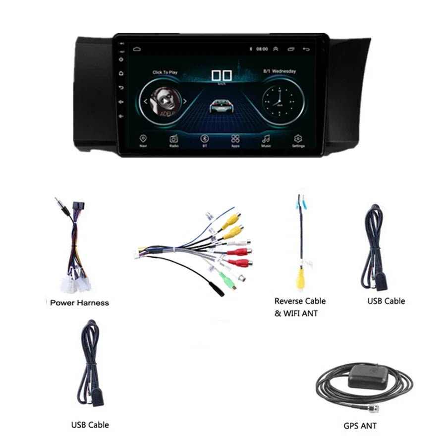 9" Android 10.1 Stereo Radio GPS for Subaru BRZ, Toyota 86, Scion FRS (2013-2021)