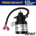 24V Diesel Engine Solenoid Actuator for Yanmar 0200-12 (8175-1508, Woodward APECS)