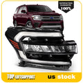 Right Side Full LED Black Headlight Assembly for Ford Expedition (2022–2024)
