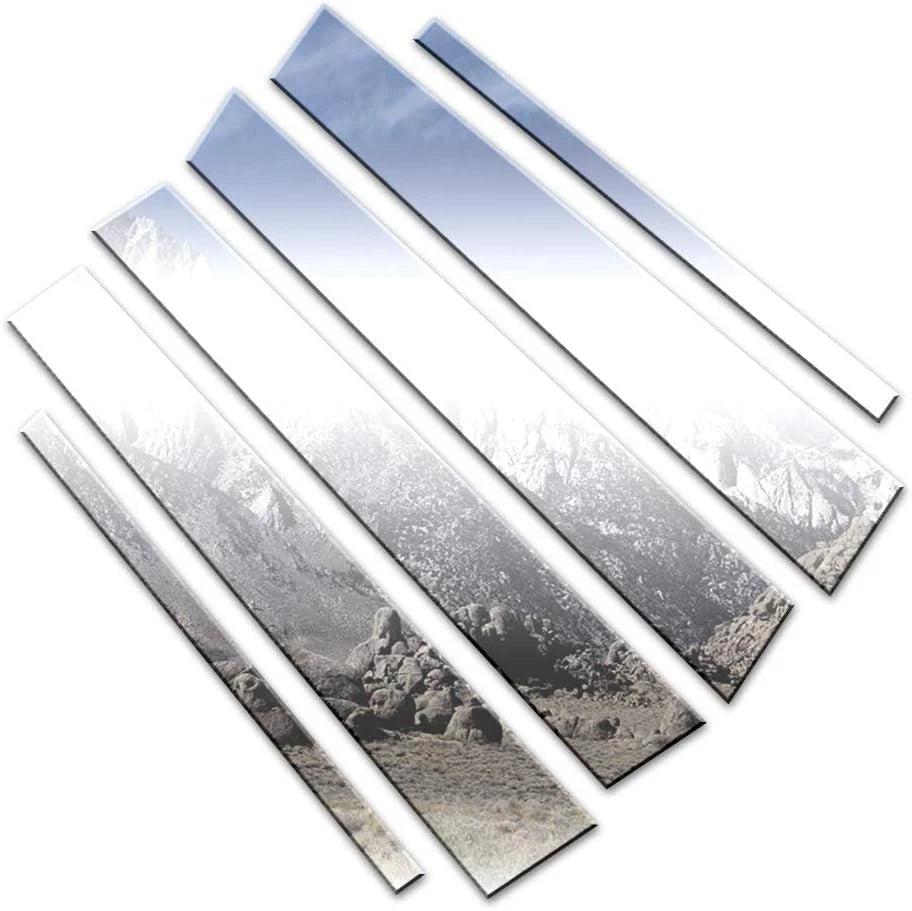 Luxury FX Chrome Pillar Post Trim Kit for Lexus RX330 (2004–2009)