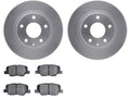 Rear Brake Pad and Rotor Kit for Mazda 6 (2014–2015) CZ269KT