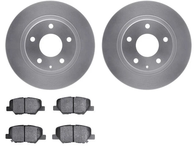 Rear Brake Pad and Rotor Kit for Mazda 6 (2014–2015) CZ269KT