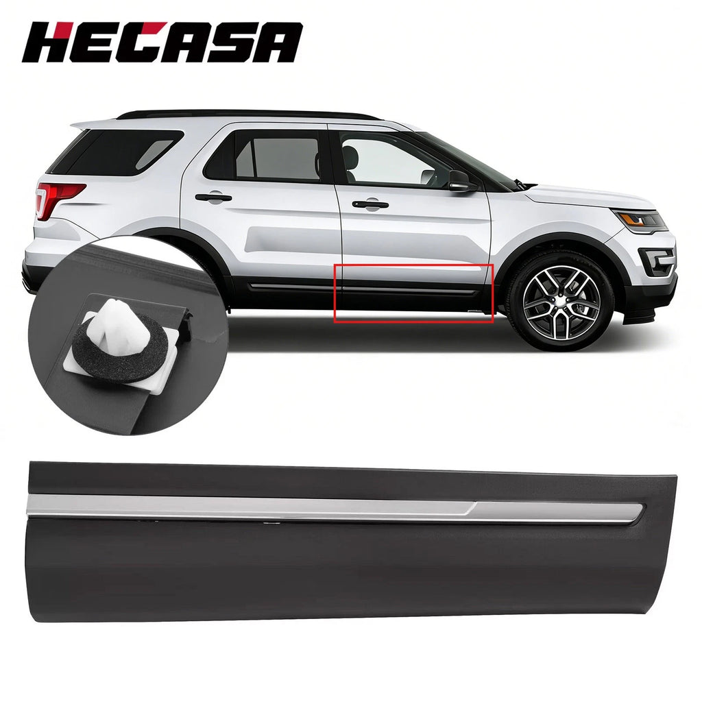 Front Right Door Lower Molding Trim for Ford Explorer (2016–2019)