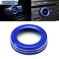 Center Control Panel Radio Volume Knob Ring Trim for Benz A-Class (2012–2018)
