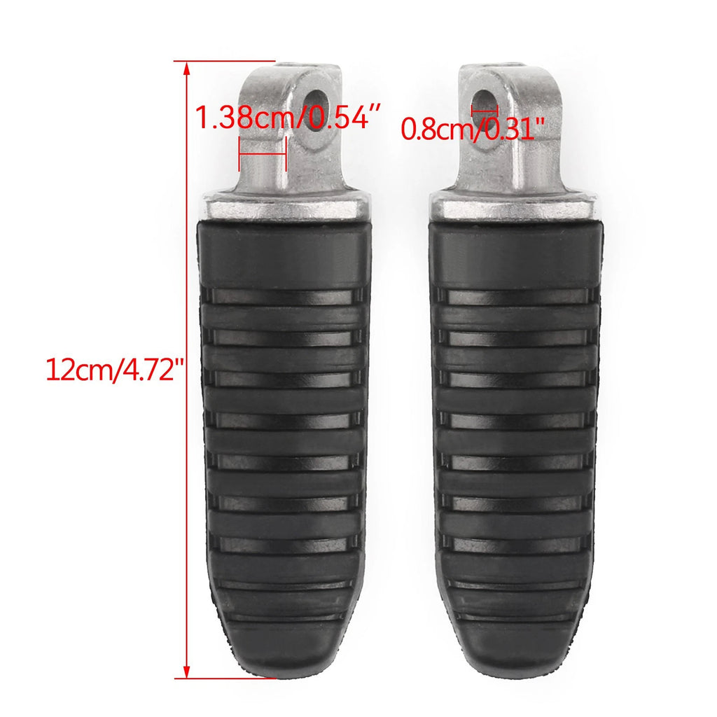 Rear Footrests Foot Pegs for Suzuki V-Strom DL 650, GSX 1250, 1300, GSR 600