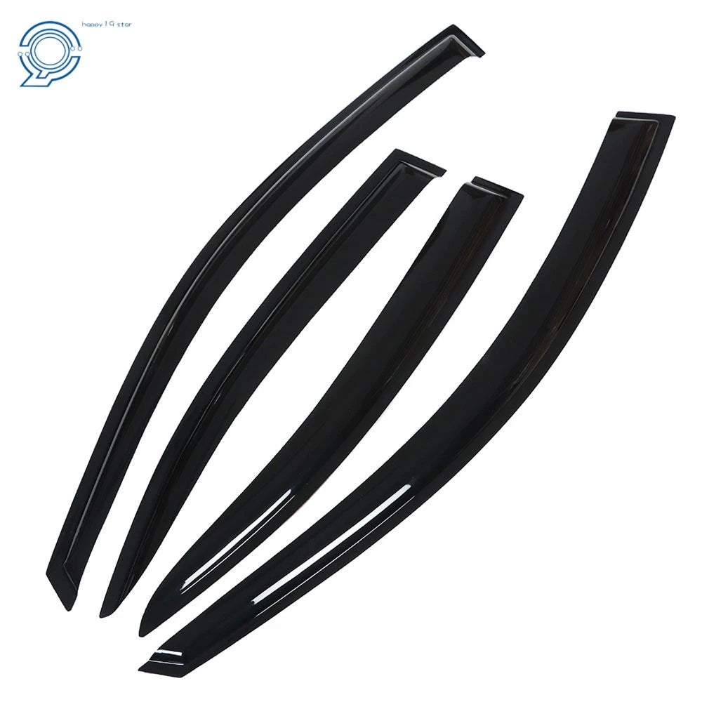 Set of 4 Window Visors for Lexus IS250 IS350 ISF Sedan (2006–2012) Rain Guard