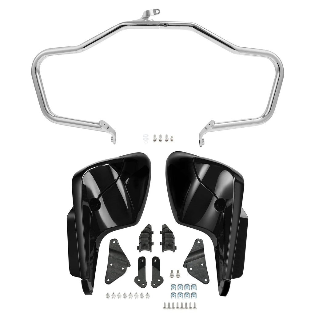 Engine Guard Crash Bar & Side Fairings for BMW R18 Transcontinental (2021–2025)
