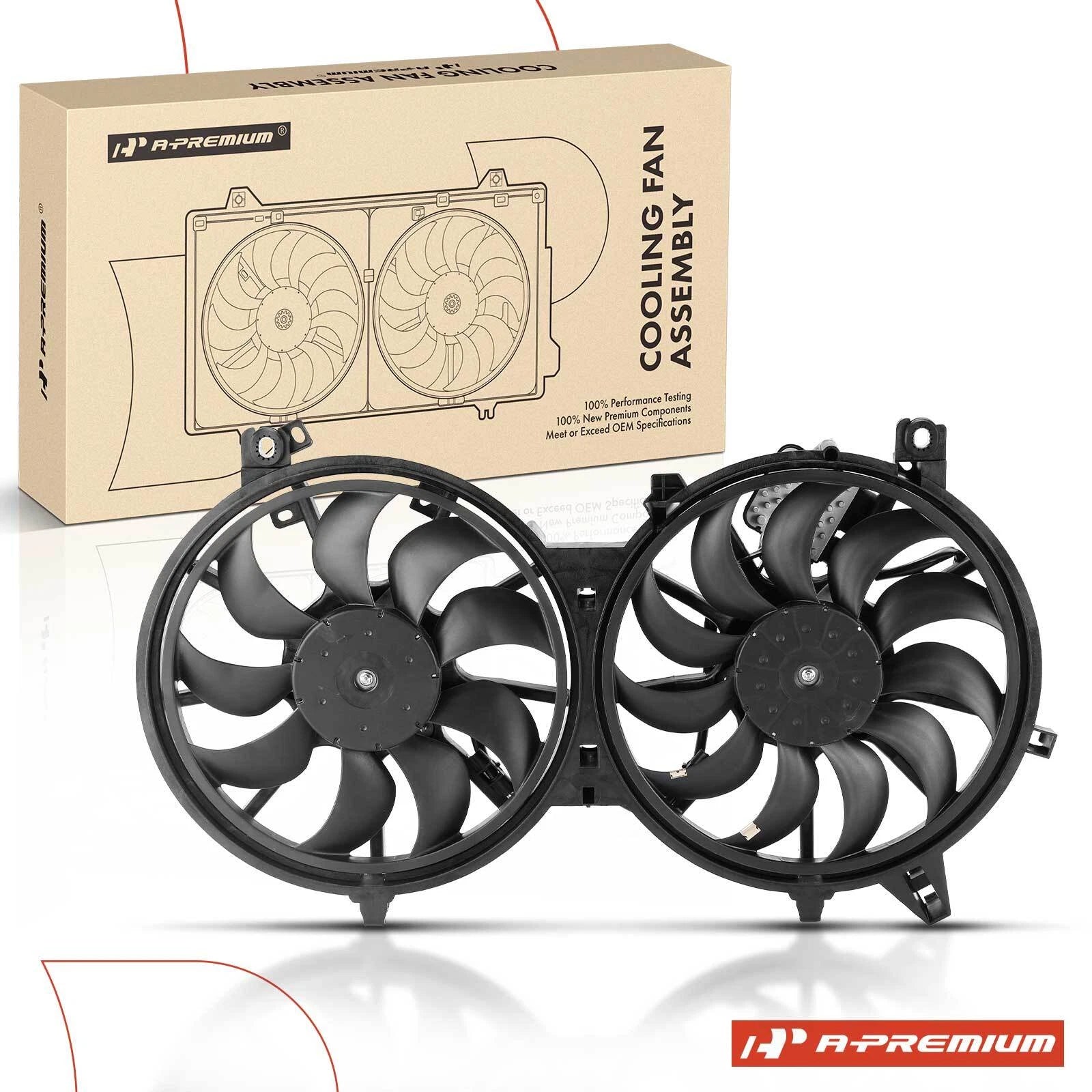 Dual Cooling Fan Assembly for Nissan 370Z (2009–2020)