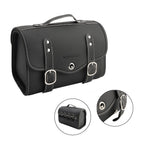 Saddlebag Side Storage Tail Bag for Motorcycle (Universal, Black)