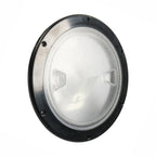 8 Inch Round Marine Deck Hatch Cover for Standard Openings (Black ABS)