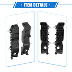 Pair Front Bumper Brackets for Kia Forte (2010–2013) 703820310464
