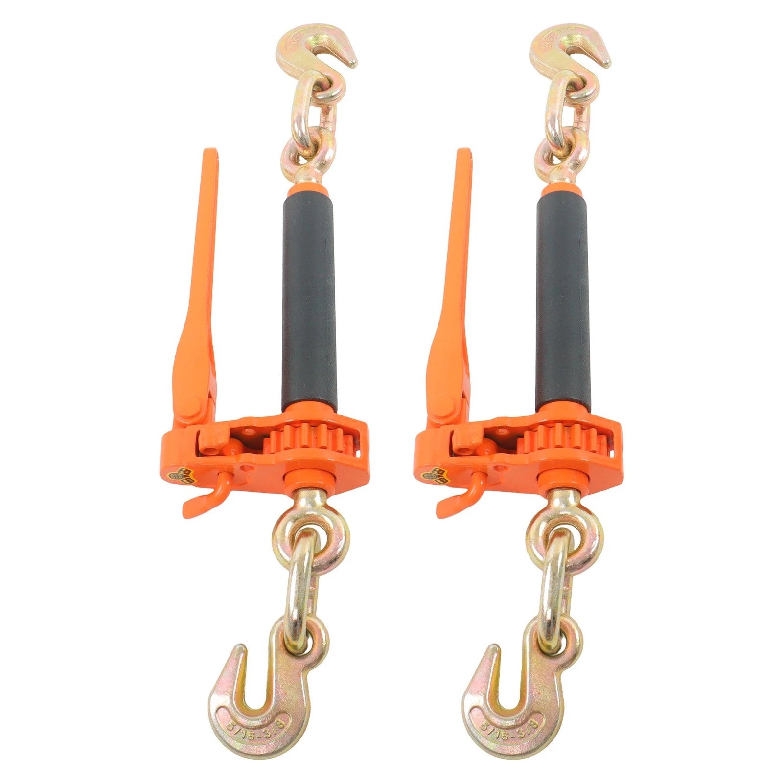 2X Load Binders with Grab Hooks for G70 (5/16"-3/8", 7100 lbs)