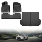 Set of 4 All Weather TPE Floor Mats for Lexus RX350/RX350h/RX500h