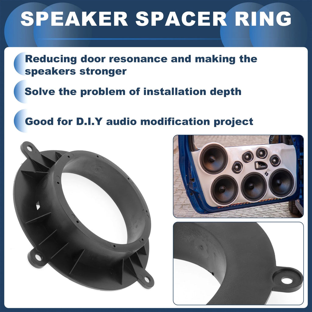 2X Speaker Spacer Ring Adaptor for Mazda CX-5 (2012–2023) 6.5"