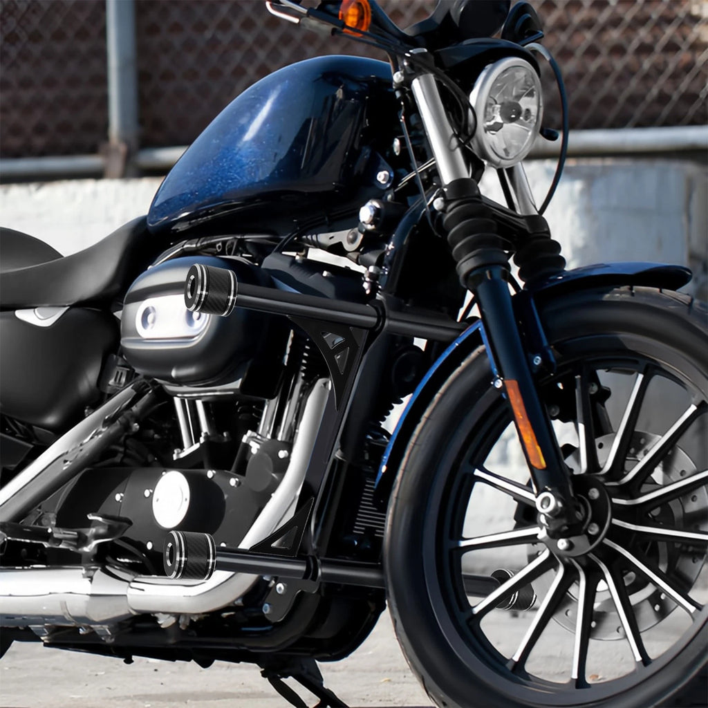 Engine Guard Crash Bar for Harley Sportster XL883 1200 48 72 (2004–2022) Black