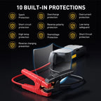 12V Portable Car Jump Starter 3000A for Auto Battery (Universal)