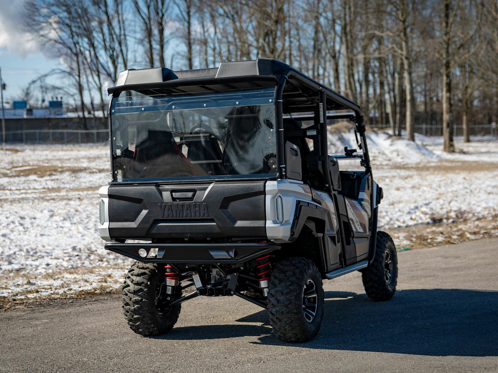Heavy Duty Rear Windshield for Yamaha Wolverine X4 (2018–2023)