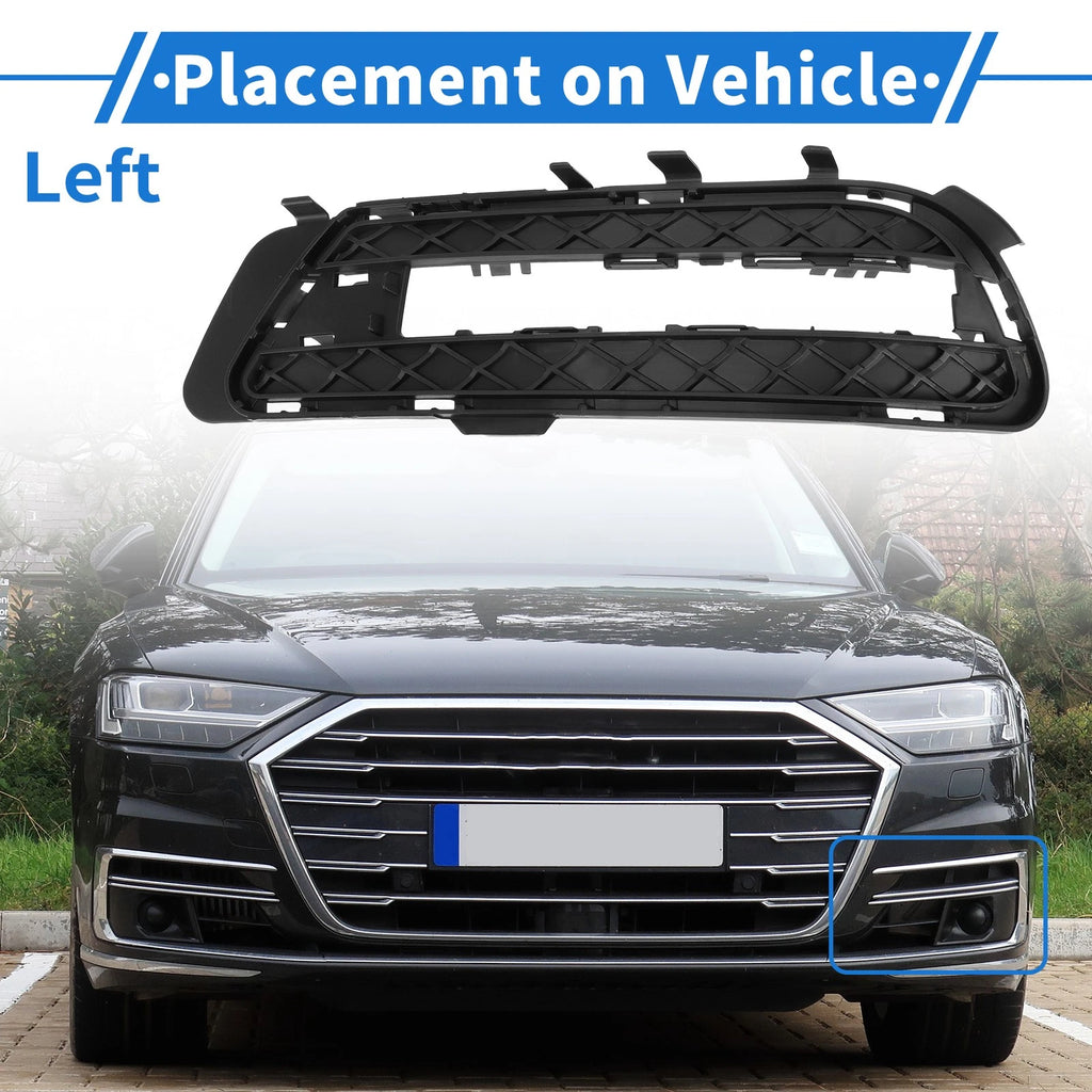 1 Pc Fog Light Grill for Mercedes-Benz E350 (2009–2016) No. 2128851523 Black