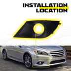 Front Left Fog Light Bezel Trim Cover for Subaru Legacy (2015–2017) EPY