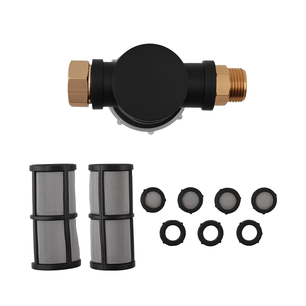 Inline Hose Filter 3/4" with 100 Mesh Screen for Pressure Washer