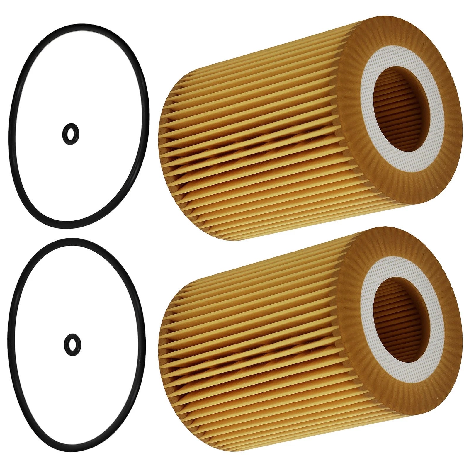 2X Oil Filter for Mercedes Benz W211 W164 X164 W251 Diesel HU821x 5175571AA