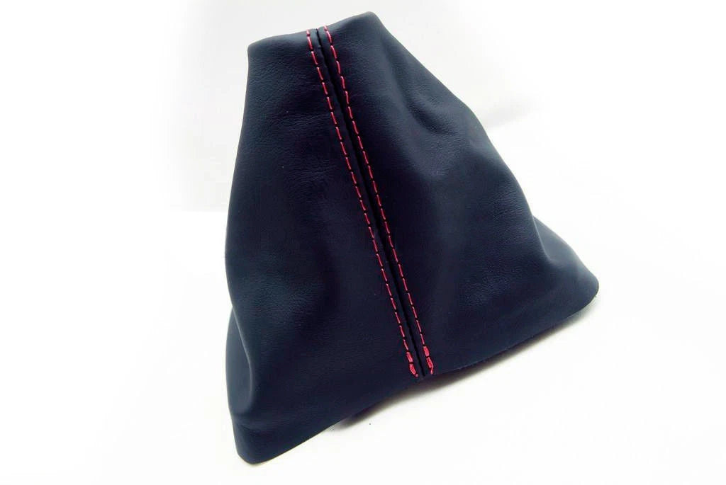 Manual Shift Boot Cover for VW Beetle (1998–2010) Red Stitch PVC Leather