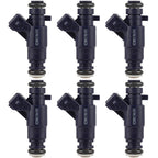 Set of 6 Fuel Injectors for Porsche Cayenne 4.5L (2003–2006) FJ870