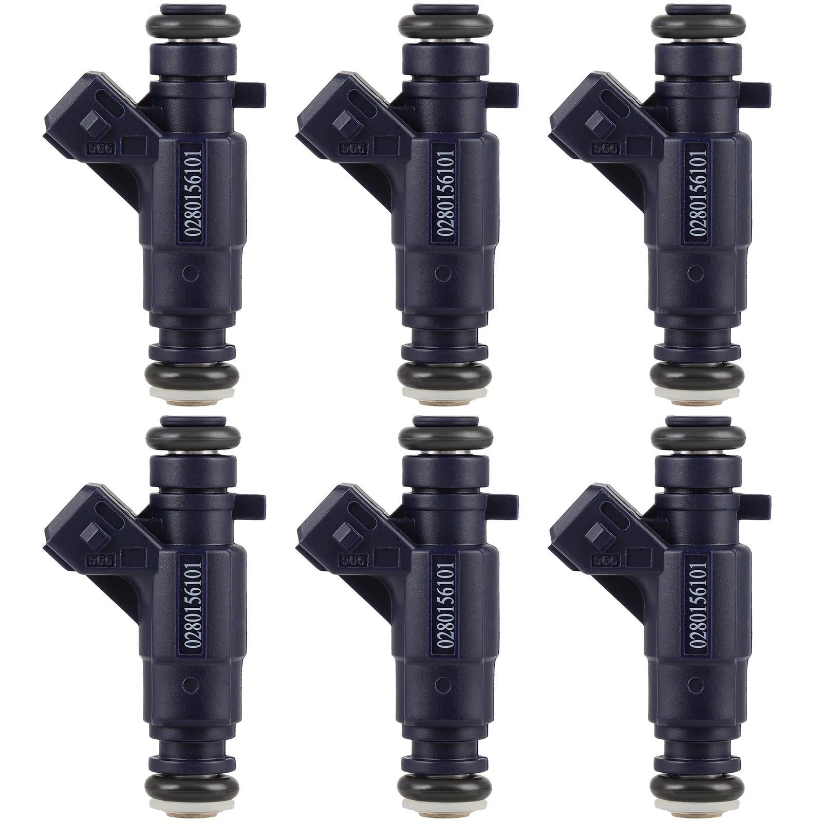Set of 6 Fuel Injectors for Porsche Cayenne 4.5L (2003–2006) FJ870