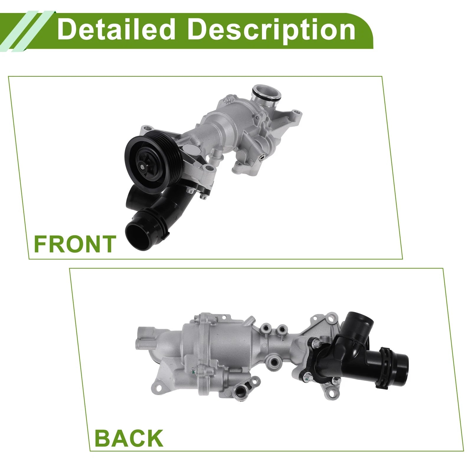 Engine Water Pump for Mercedes-Benz Metris (2016–2023) No. 2742001000