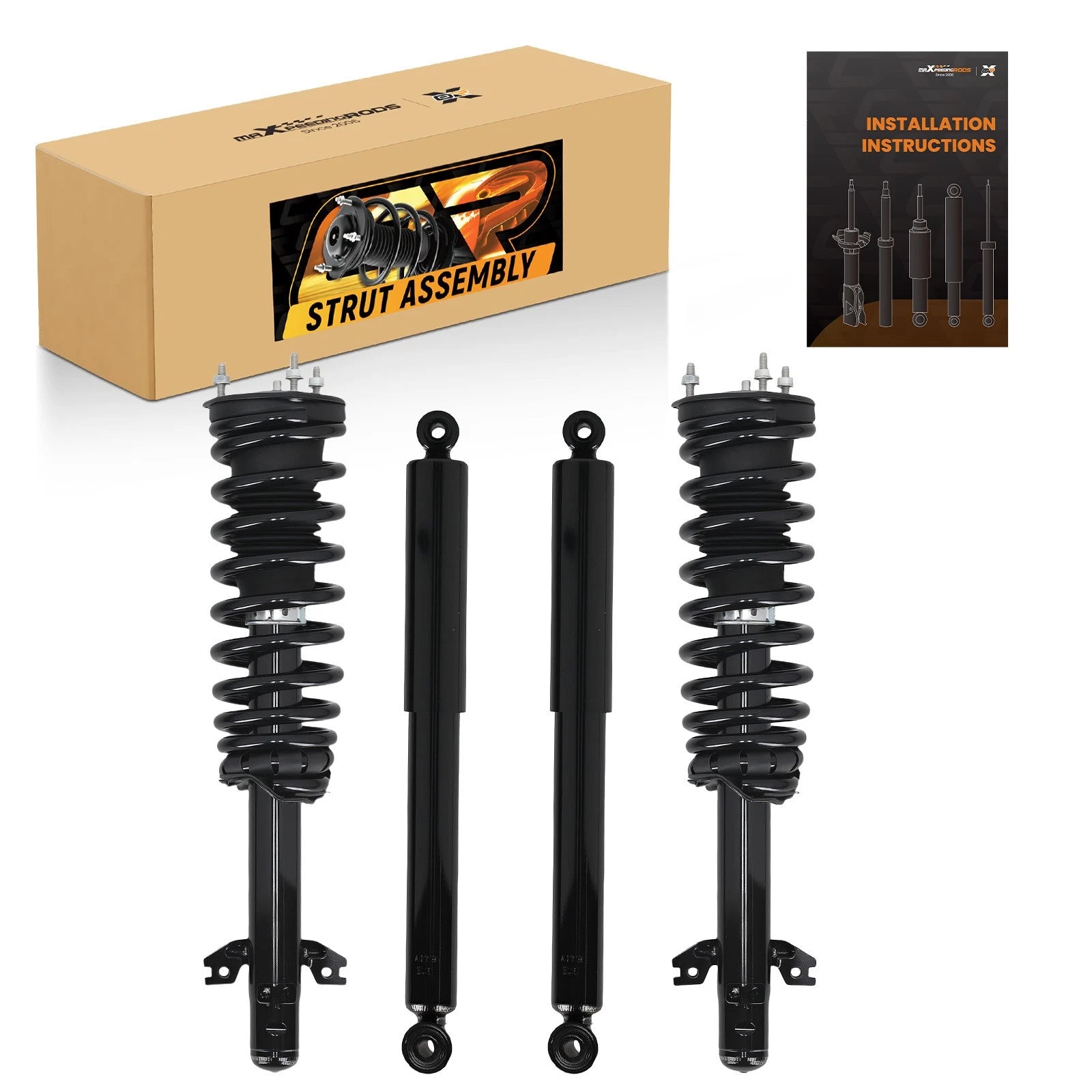Front Struts Rear Shock Assembly for Mazda 6 (2009–2013) 2.5L