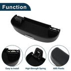 Car Sunglasses Case for Volkswagen T-Roc (2017–2024) ABS Black Set of 1