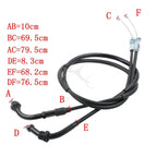 Throttle Cables for Honda CBR1000RR, CBR600RR (2003–2007)
