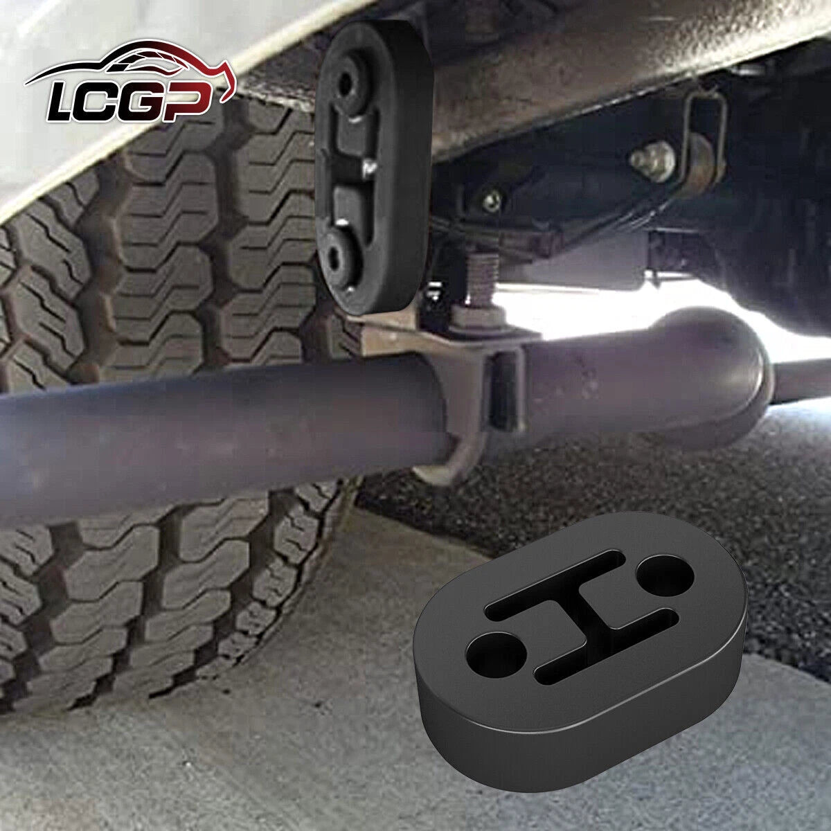 Performance Polyurethane Rubber Exhaust Hangers for Universal (4Pc)