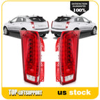 2X LED Tail Light Assembly for Cadillac SRX (2010–2016)