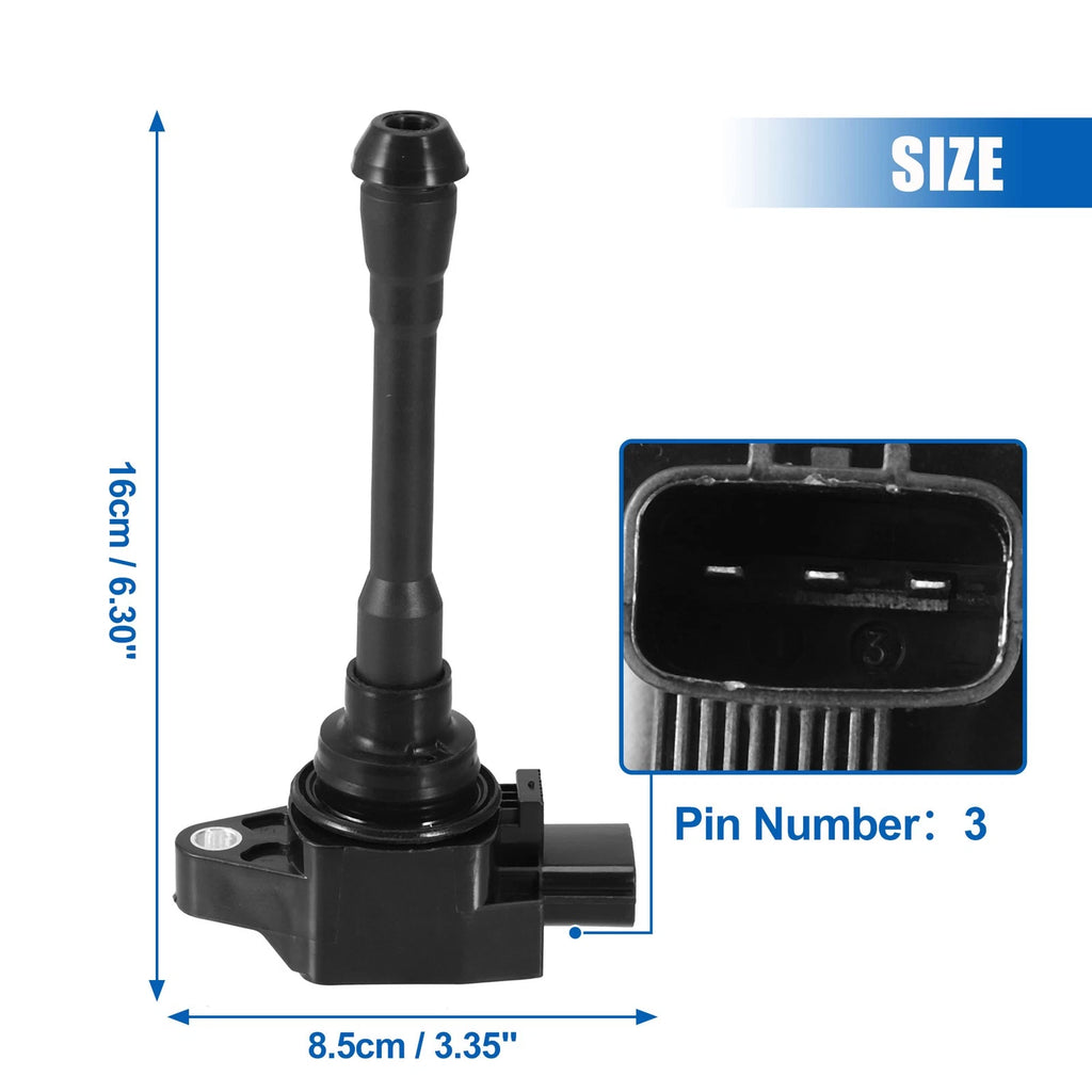 Ignition Coil 22448-1KC0A for Nissan Sentra Juke Rogue (2017–2019)