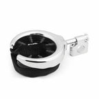 1" Handlebar Cup Holder for Hy T9 (Universal) - Chrome