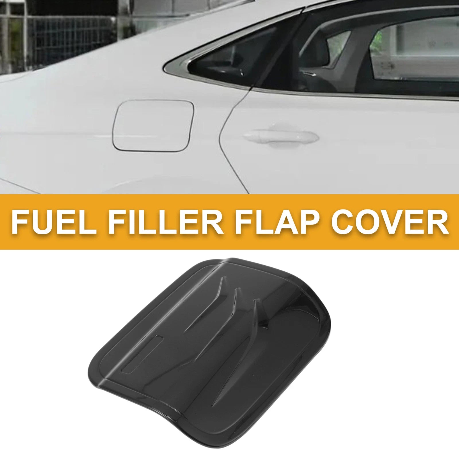 Fuel Tank Door Cap for Toyota Camry (2024–2025) Fuel Filler Flap Cover Black