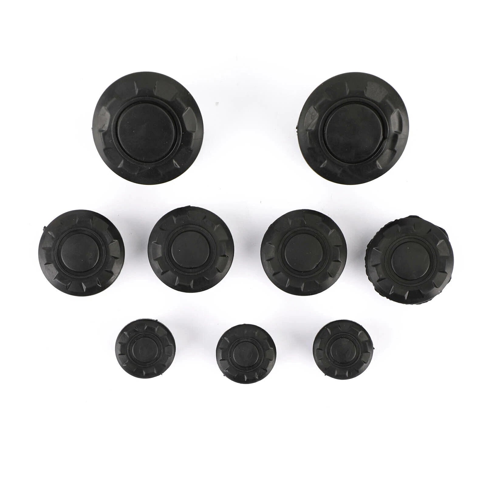Set of 2 Frame Plugs for BMW R1200GS R 1200 GS LC Adventure (2014–2019)
