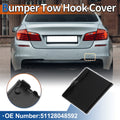 Rear Car Bumper Tow Hook Cover for BMW 5 Series (2011–2017) No. 51128048592 Black Sapphire
