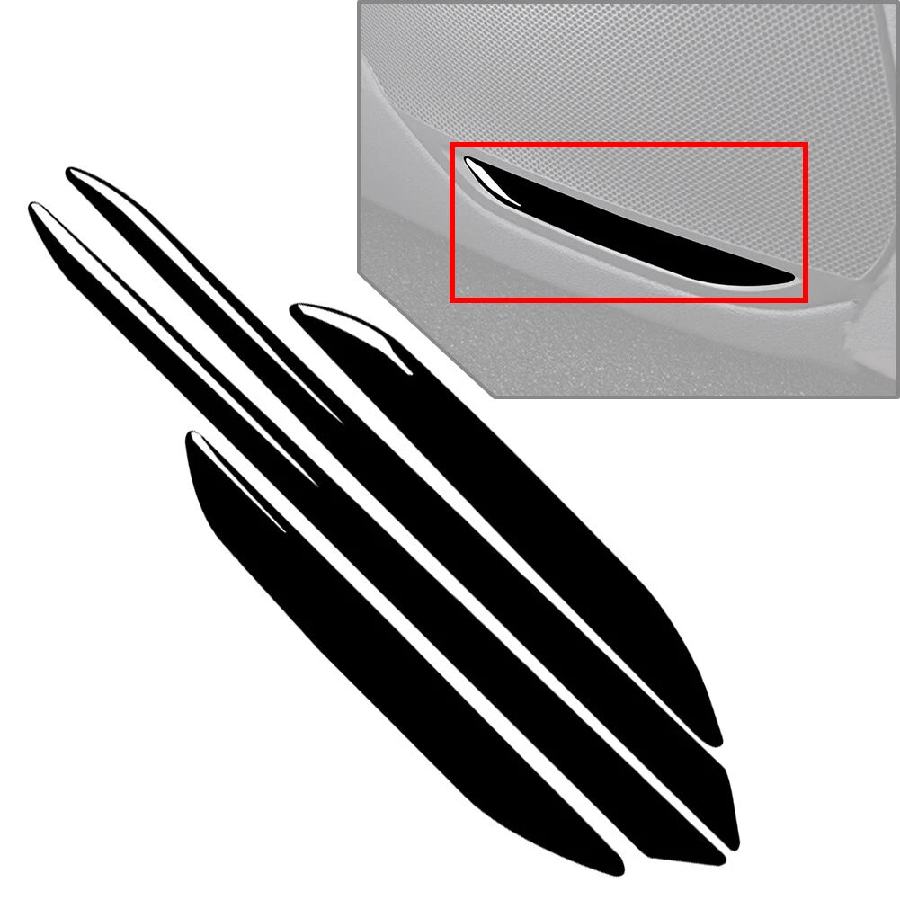 Interior Door Audio Speaker Horn Cover Trim for Audi A4 A5 B9 (2017–2023)