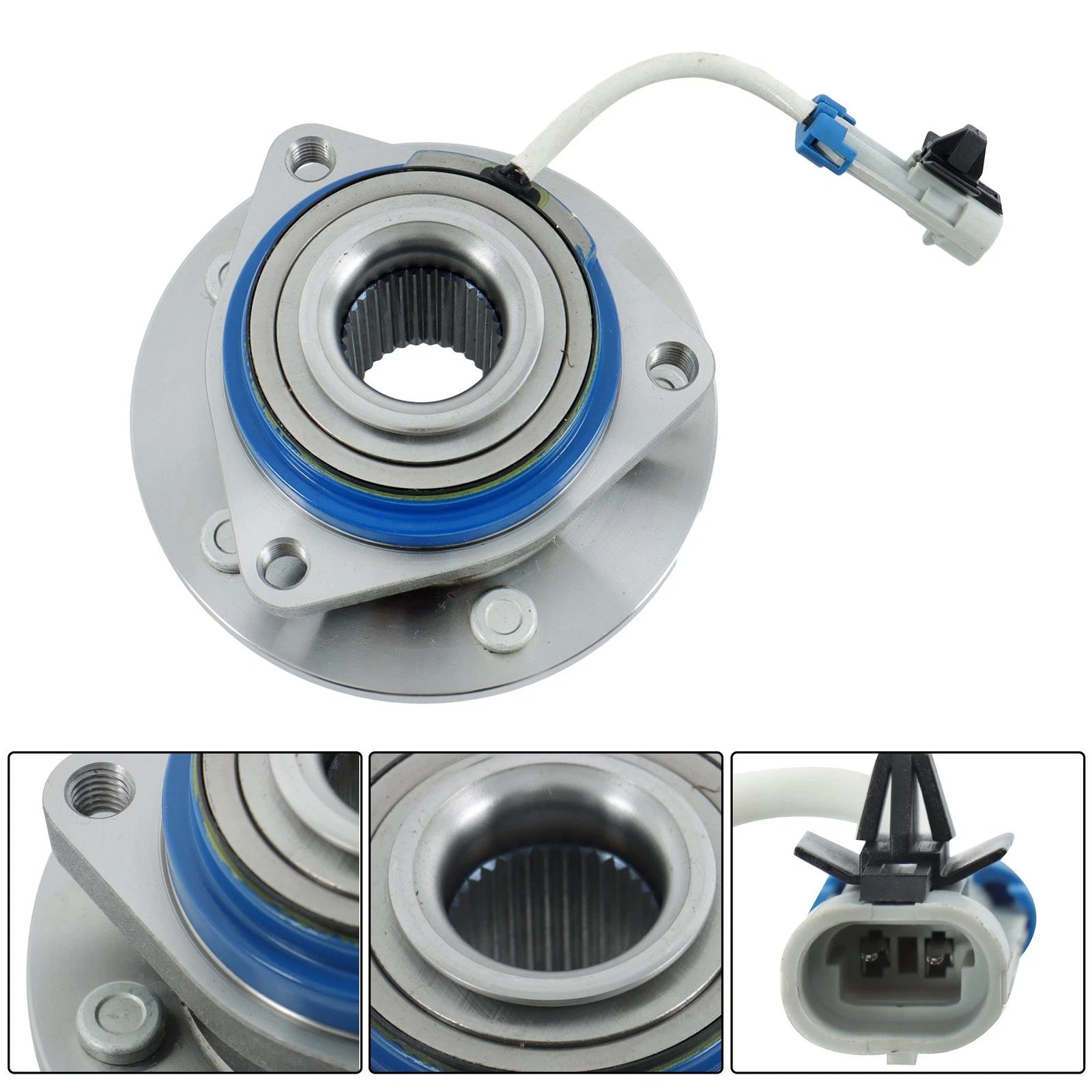 2X Front Wheel Hub & Bearing Assembly for Chevrolet Impala Pontiac Aztek