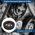 Engine Harmonic Balancer Crank Pulley for Kia Sorento (2011–2016) No. 231243C201