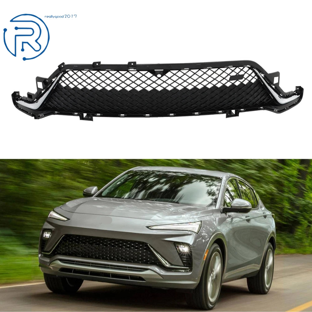 Black Chrome Front Bumper Grille for Buick Envista (2024)