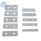 Set of 10 Precision Parallel Bars for Various Applications (1/8 × 3 Inch)
