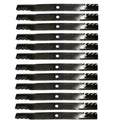 12X Toothed Mulching Blade for John Deere (Replaces AM101167)